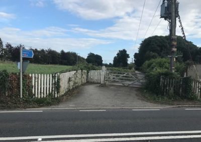 The cycle path at Blackwater.