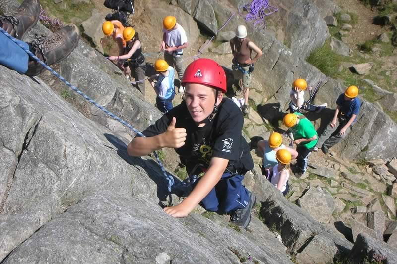 Climbing with Challenge & Adventure