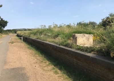 Merstone Station platform