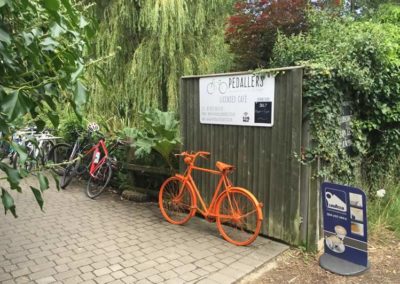 Pedallers Cafe at Langbridge.