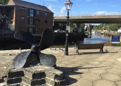 Quayside at Newport.