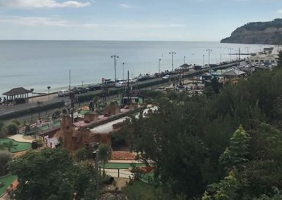 View over Shanklin Esplanade