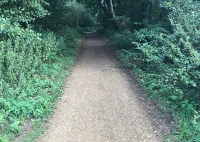 Further along the track near Blackwater