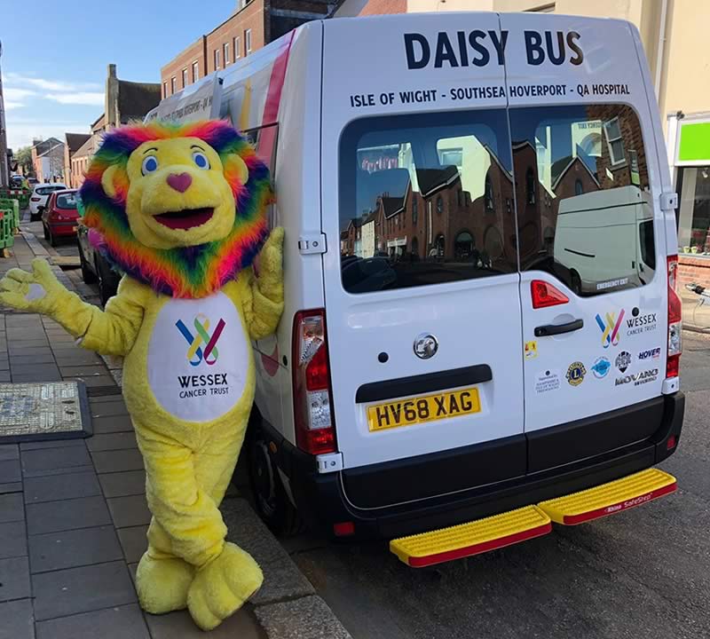 Wessex Cancer Trust - Daisy Bus