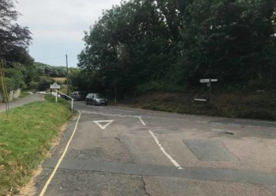 Turn left to join Gate Lane and descend into Freshwater Bay