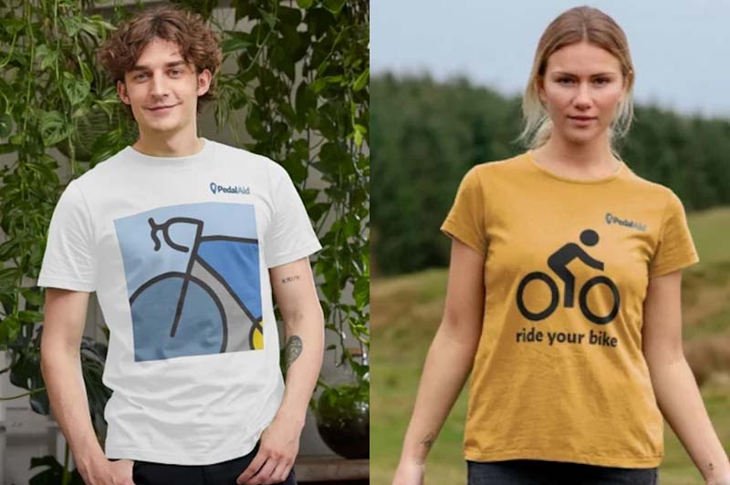 PedalAid T-Shirts